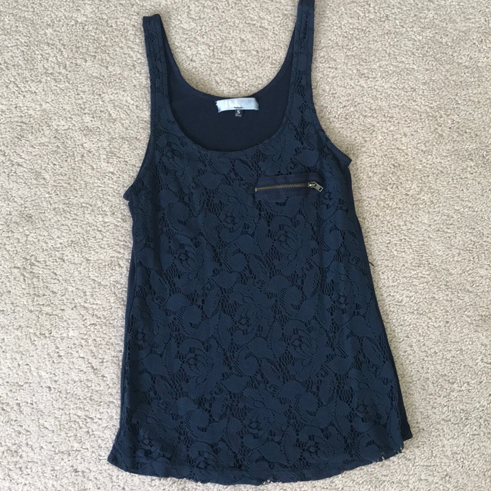 Blue tank